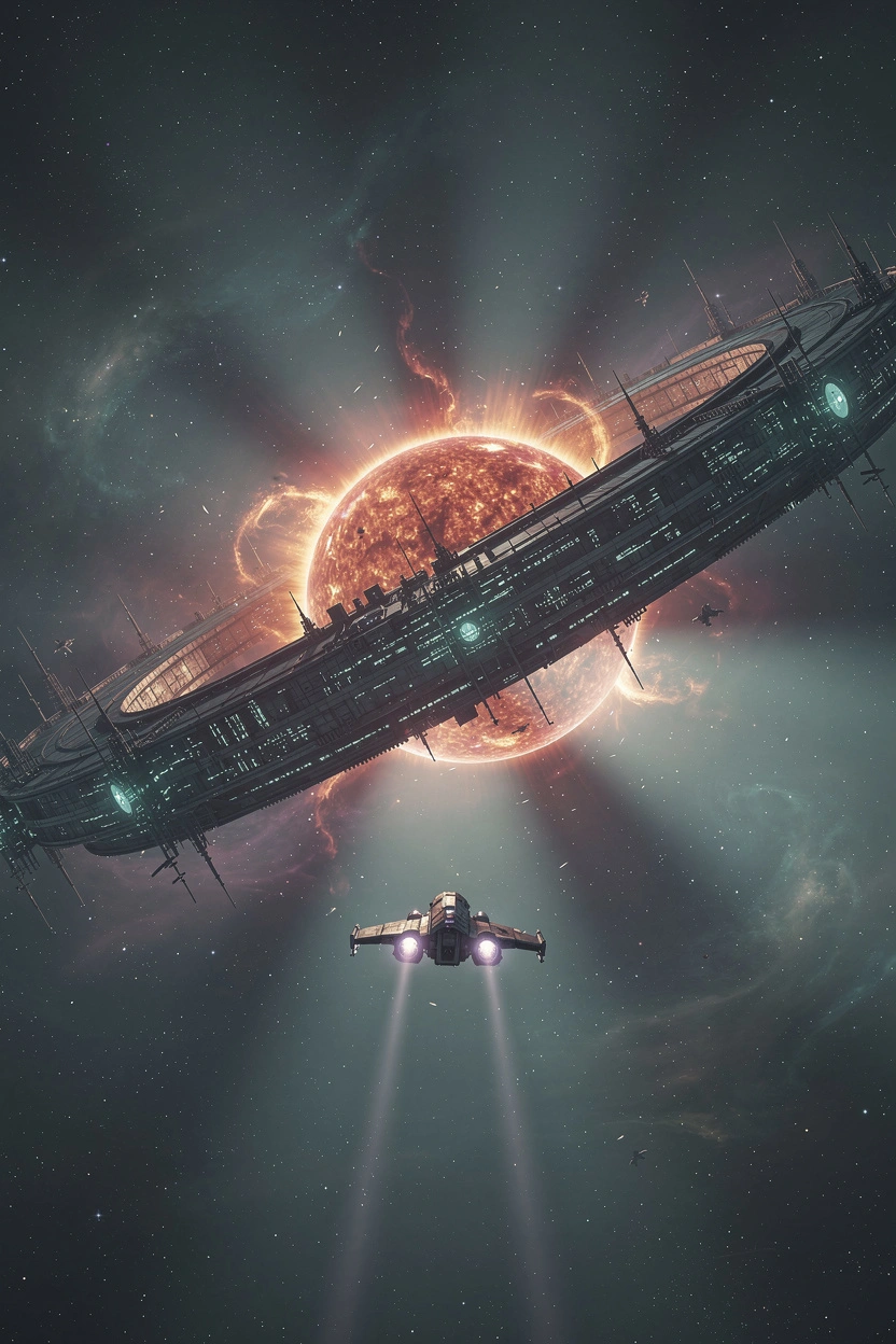 Perihelion — CoverForge book cover example